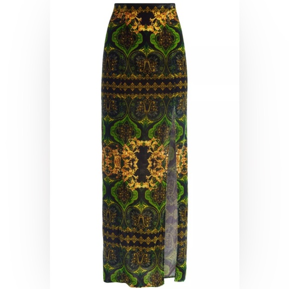 alice and olivia knotted halter top and maxi skirt set NWT S, 2 - Picture 6 of 7